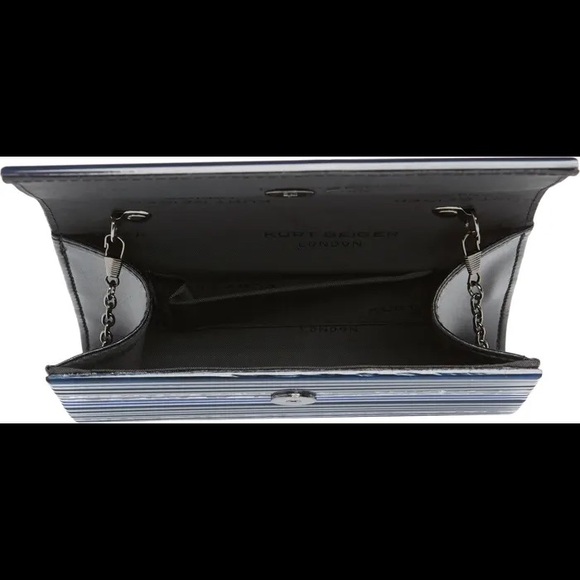 NWT KURT GEIGER LONDON
Stripe Envelope Clutch - Picture 10 of 12